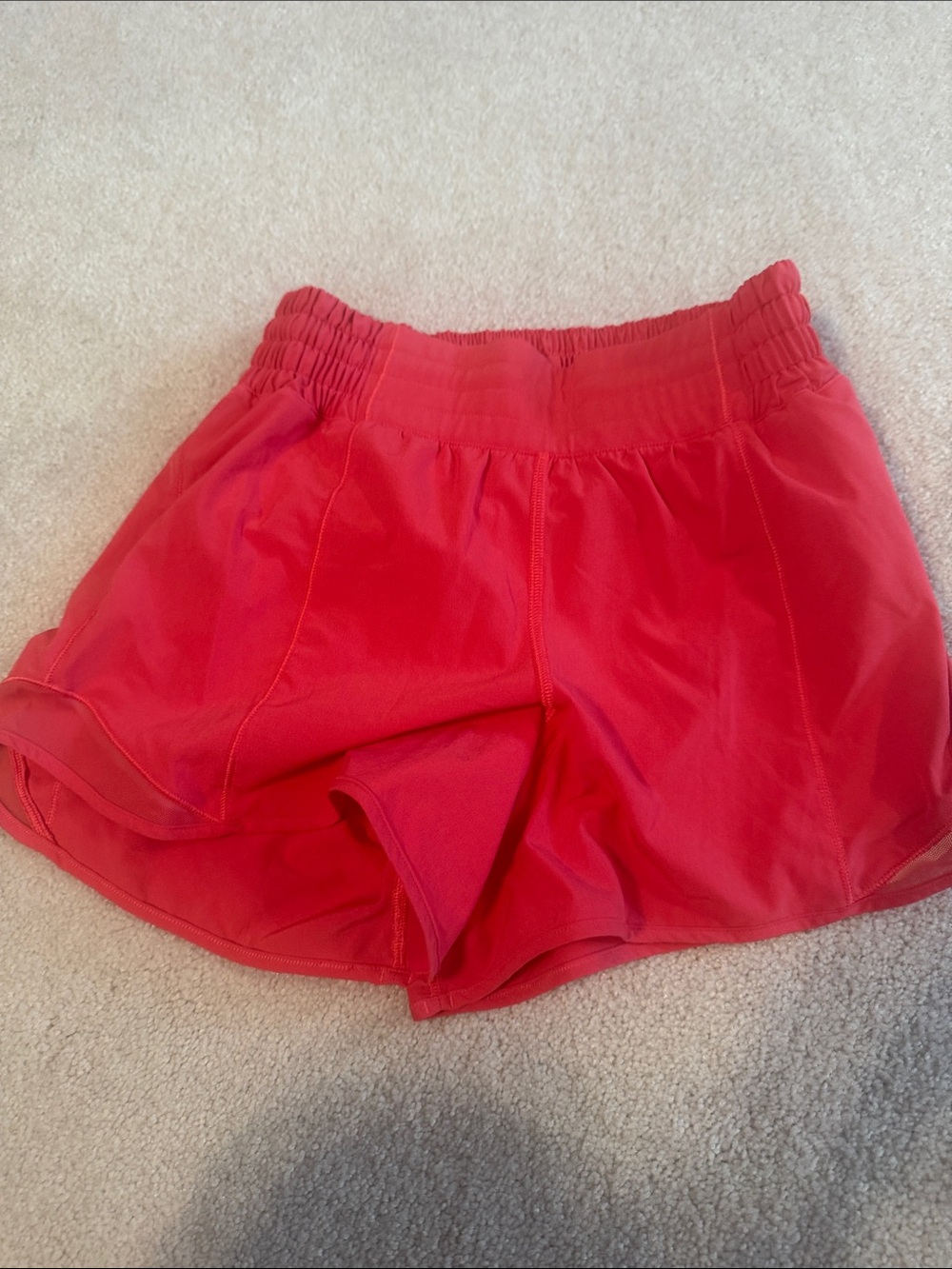 lululemon athletica Red Women's Athletic Shorts